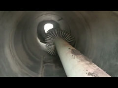 Dois--Um No cilindro giratório molhado de adubo orgânico que agita o granulador dos dentes