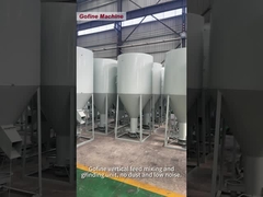 Máquina de processamento de Mixer Machine Feed do moedor da alimentação da eficiência elevada