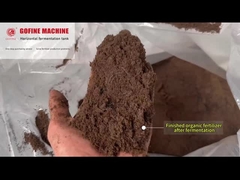 Equipamento de fermentação aeróbica de fertilizantes de composto para resíduos orgânicos