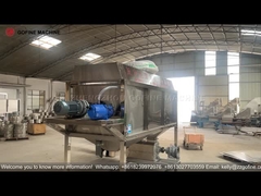 Filtração de resíduos agrícolas Biogás Slurry Separação líquido-sólido