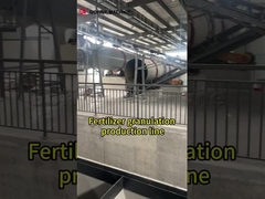 Linha de produção de fertilizantes granuladores de disco de capacidade 3-5T/H com fabricação de grânulos