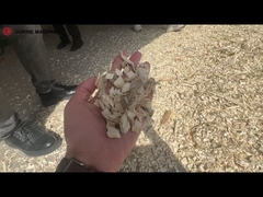 Triturador de madeira portátil Triturador de biomassa