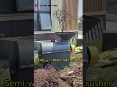 Material de alto teor de umidade Fertilizante anti-bloqueio Esmagador de martelo