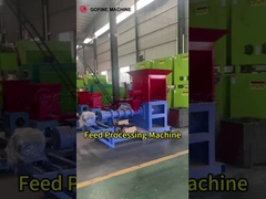 Linha de extrusão flutuante de alimentos para peixes de alto desempenho 5000 kg/hora