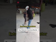 Granulador de pó de montmorilonita | peletizadora de prensa de rolos duplos