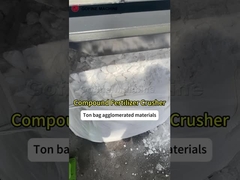 Triturador de fibras de grau industrial resistente à corrosão para materiais químicos e alimentares