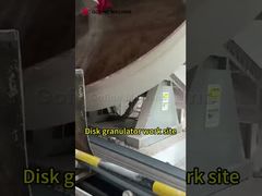 5Linha de produção de fertilizantes compostos de granulador de panela de 0,5 m