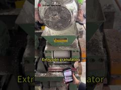 Granulador de fertilizantes de rolos duplos de pequena dimensão, multifunção