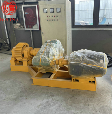 secador do estrume da galinha da máquina de processamento do adubo 6r/min orgânico
