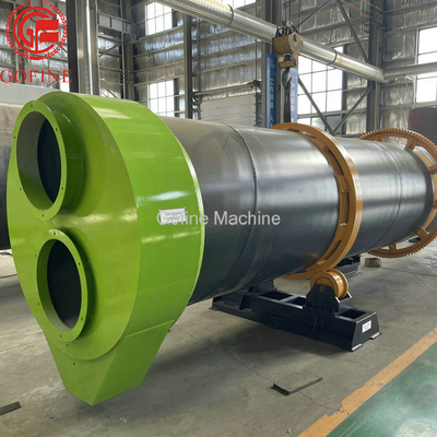 8-16 secadores giratórios industriais de máquina de processamento do adubo de TPH