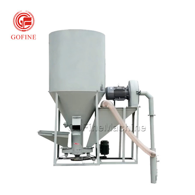Fábrica de tratamento vertical da alimentação do milho do moinho de Mixer 200kg/H do moedor da alimentação das aves domésticas