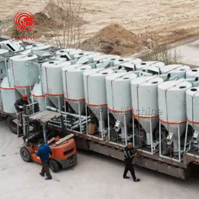 Máquina 1.5kw de And Mixer Processing do moedor da alimentação automática para a produção contínua