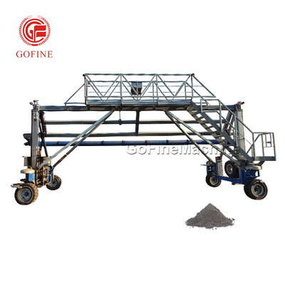 Máquina de fabricação de revestimento de composto de película para esterco animal Resíduos alimentares Fertilizante orgânico