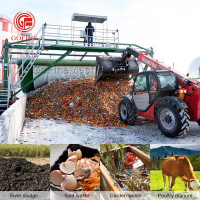 Máquina de fabricação de composto de fertilizantes orgânicos de alta qualidade para um desempenho ideal