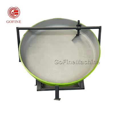 3-8mm Tamanho de grânulos Pan Disc Granulador de fertilizantes orgânicos Máquina de fabricação de fertilizantes