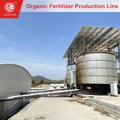 Linha de produção de fertilizantes orgânicos de esterco de frango em pó