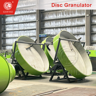 3-10mm Compostos de Granulados de Fertilizantes Orgânicos Disco Pan Fertilizante Granulação máquina
