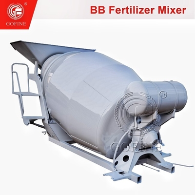 Eficiência Misturador de aço inoxidável para linha de produção de fertilizantes orgânicos e compostos