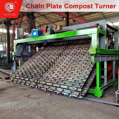 Máquina de torneamento de placas de engorda orgânica de compostos orgânicos de estrume animal de alta eficiência