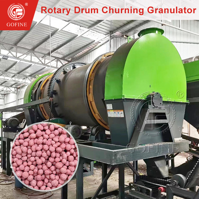 3-10 T/H Linha de produção de fertilizantes Granulador de fertilizantes compostos