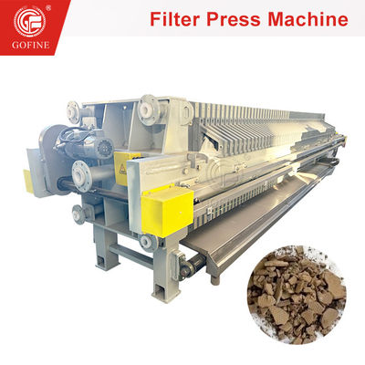 Pressão de filtragem totalmente automática para estação de tratamento de águas residuais