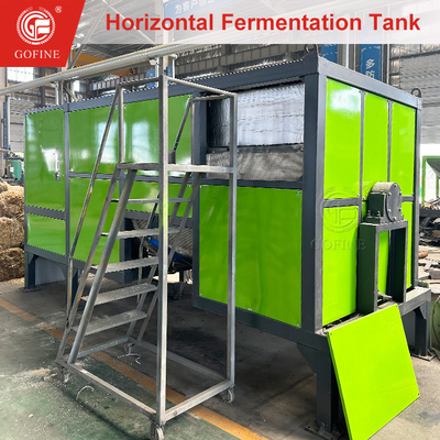Resíduos orgânicos Fermentação aeróbica Equipamento de fertilizantes de composto