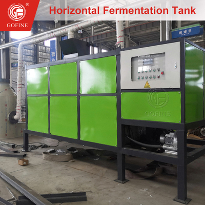 Tanque de fermentação de fertilizantes orgânicos para composto rico em nutrientes