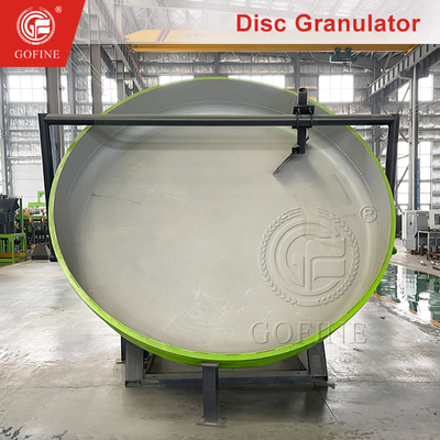 Linha de produção de granulador de disco Granulador úmido para fertilizantes orgânicos