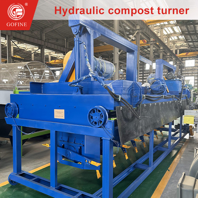 Máquina de mistura de composto de elevação hidráulica com consumo de economia de energia