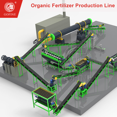 Máquina granulante de fertilizantes orgânicos de compostagem para linha de produção de fertilizantes