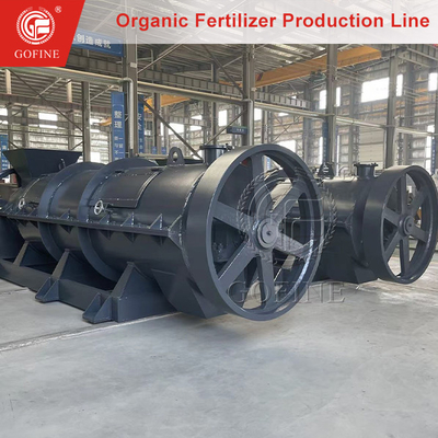 Máquina de processamento de grânulos orgânicos de 3-8 mm Linha de produção de granulação úmida