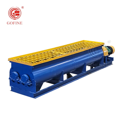 Misturador de fertilizantes de fita horizontal de 380 V com capacidade de 2-8 t/h