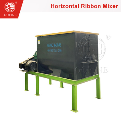 Produção de fertilizantes orgânicos compostos 2-8 T/H Misturador de fita horizontal