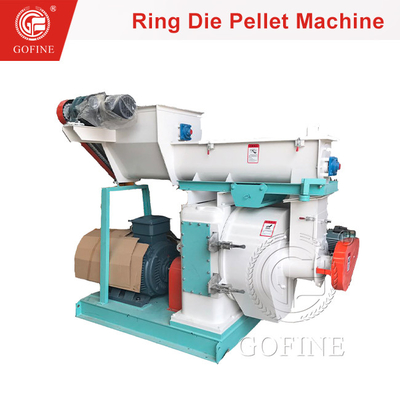 Alta taxa de granulação Tipo de fertilizante composto Ring Die Pellet Making Machine