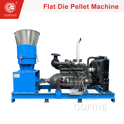 Máquina de processamento de pellets a borracha de grande potência