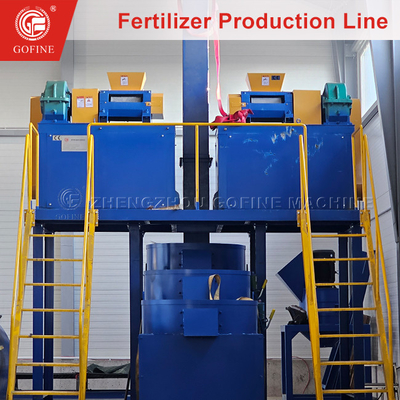Máquina de trituração de matérias-primas químicas em pó de fertilizantes compostos em pellets