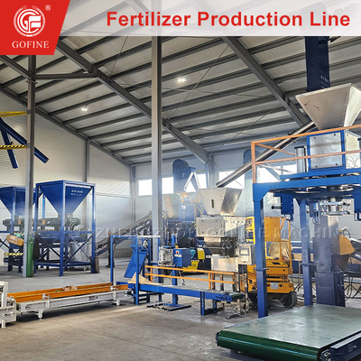 Instalação de produção de fertilizantes Ssp totalmente automática para máquina de granulação