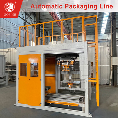 Máquina de vedação de preenchimento de forma vertical para linha de produção de embalagens