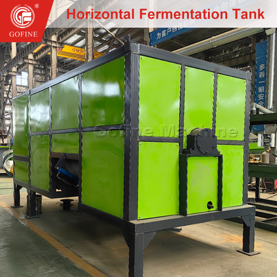 Torre de fermentação de fertilizantes orgânicos de resíduos biológicos para tratamento inofensivo