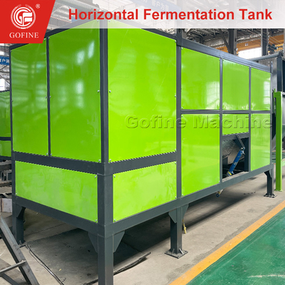 Fertilizante orgânico de alta humidade Fermentador de ciclo de fermentação 7 dias
