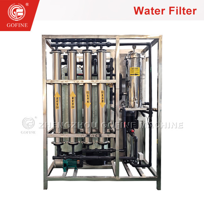 Filtro de água industrial automático de refluxo