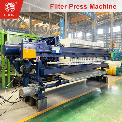 Máquina de filtragem industrial de água de filtragem de filtragem horizontal
