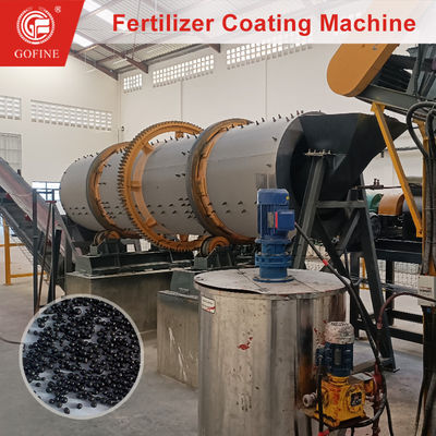Máquina de revestimento de fertilizantes compostos NPK para linha de produção de fertilizantes