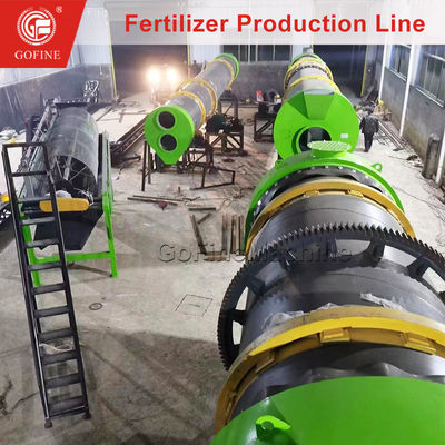 Nova linha de produção de fertilizantes para granulador de fertilizantes