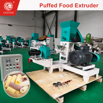 Máquina de Soprar Industrial Extrusora de Snacks para Milho Arroz Trigo