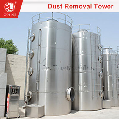 Depurador de Poeira de Fertilizantes Controle de Poeira NPK Coletor de Poeira por Filme de Água