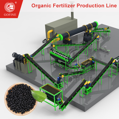 Melhor Linha de Produção de Fertilizantes Orgânicos para Empresas de Fertilizantes