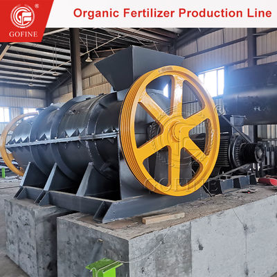 Melhor máquina de processamento de fertilizantes vegetais Linha de produção de fertilizantes orgânicos