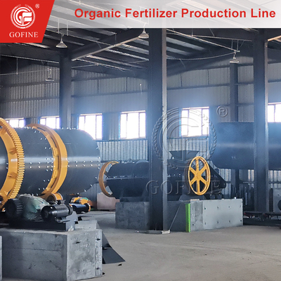 Equipamento de produção de fertilizantes orgânicos, incluindo granulador de fertilizantes a granel