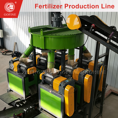 Pelletizer de fosfato de amónio 1-15 T/H Granulador totalmente automático